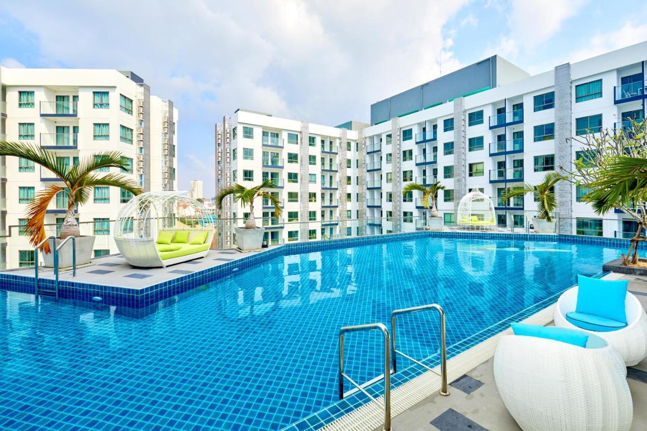 Arcadia Beach Resort Bytech Pattaya Exteriör bild